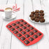 SILIVO Bite-Size Silicone Brownie Pan with Dividers - 2 Pack 24-Cavity Non-Stick Mini Silicone Molds for Brownie Bites, Keto Fat Bombs, Fudges and Chocolates by SILIVO