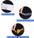 Supkiir Bathtub Non Slip Stickers, 24 PCS Anti Slip Adhesive Shower Treads with Scraper for Bath, Tub, and Stairs
