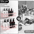 Getsrichfc Shower Caddy Adhesive, Rustproof Shower Shelves for Inside Shower, Large Capacity Bathroom Organizers