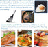 KSENDALO Thin Kitchen Spatula Turner for Egg, Fish, Slotted Flexible Plastic Spatula for Nonstick Cookware, Ideal