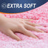 OLANLY Pink Bathroom Rug Mat 36x24, Extra Soft Absorbent Microfiber Non-Slip Plush Shaggy Bath Carpet
