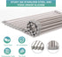 Roll Up Dish Drying Rack, Over the Sink Kitchen Dish Drainer, Foldable Sink Rack Mat, 304 Stainless Steel