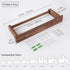 Wood-Paper-Towel-Holder-Under-Cabinet-Kitchen-Handmade - Wall Mounted/Adhesive No Drill Sturdy Roll Hanging Organizer