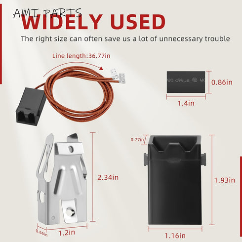 Terminal Block Kit WB17T10006, Range Surface Burner Plug Connector Replacement Kit by AMI PARTS