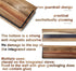 Stove Top Shelf, Magnetic Oven Shelf, Kitchen Storage Solution, 2pcs 15" Hard Wood Spice Racks
