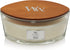 WoodWick Candle, Wax, White Teak, Ellipse Shape