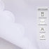 24 24 Inch Small Square White Tablecloth x Polyester Fabric Washable Table Cover Decorative Wrinkle Resistant Solid