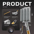 HOUSE AGAIN Grill Brush Bristle Free + Collapsible Water Bucket, Safe BBQ Outdoor Grill Accessories Cleaning Brush