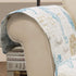 71" 75" Lush Decor Harbor Life Furniture Protector, Arm Chair, W x L, Blue & Taupe - Chair Cover - Nautical - Armchair
