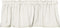 Heritage Lace Ticking Valance, Tan/White, 55" x 15"