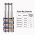 3 Towel Storage, Towel Rack Wall Mount for Small Bathroom, LAFEALO New Upgrade Bar Towel Racks for Bathroom, Towel
