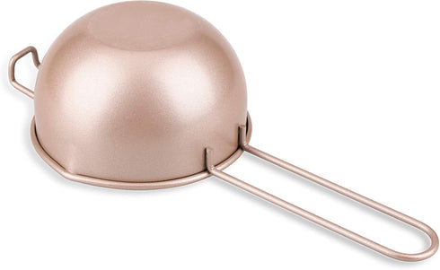 Carbon Steel Chocolate Melting Pan, Nonstick Double Boiler Pot for Candy, Butter, and Cheese Making
