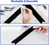 Rug Tape - 16 Pcs Dual Sided Washable Removable Non-Slip Adhesive for Area Rugs on Hardwood Floors