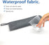 Aosbos Reusable Straws Carrying Case, Stainless Steel Straws Pouch, Metal Straws Bag, Silicone Straws Case, Portable
