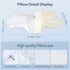 HOMCA Cervical Pillow Memory Foam Pillows - Contour Memory Foam Pillow for Neck Pain Relief, Orthopedic Neck Bed Pillow