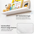 24 inches 3 Packs, Picture Ledge Shelf for Wall, Solid Pine Wood Nursery Book Shelves Floating Ledge Shelves for Kids'