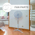 GANAZONO 2pcs Electric Fan Grille Retaining Ring, Plastic Binding Hoop for 14in/16in Table Fans