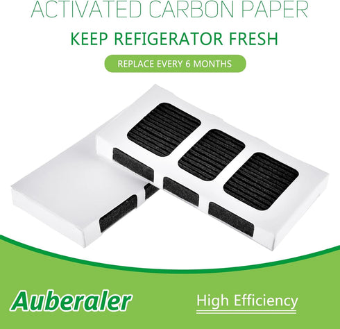 6Pack Paultra2 Refrigerator Air Filter, Compatible with Frigidaire Pureair Ultra 2, Electrolux 242047805