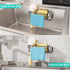 4 1 SUS304 HapiRm in Kitchen Organizers and Storage, Stainless Steel Brush Holder + Dish Cloth Hanger + Soap Rack +