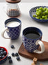 Set 6, 16 oz DOWAN Coffee Mugs of Large Porcelain Coffee Cups with Handle for Coffee Tea and Cocoa, Ceramic Coffee Mug