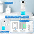 Rudnia 20.29 oz 4 4 Set Mouthwash Dispenser for Bathroom, Automatic Mouthwash Dispenser, Touchless Electric Wall