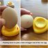 Magnetic Egg Piercer for Hard Boiled Eggs, Jawbush Egg Poker Tool with Safety Lock and Stainless Steel Pin
