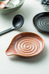 Spoon Rest - Ceramic Cooking Spoon Holder for Kitchen Counter, Large Utensil Rest for Spoons, Ladles, Tongs, Spatula, 5