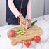 Wooden Kids Knife for Cooking, Cute Bear Shape Safe Kitchen Tool for Kids, Cutting Veggies Fruits