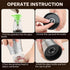 6OZ Manual Salt or Pepper Grinder for Professional Chef, Best Spice Mill with Stainless Steel Cap, Ceramic Blades
