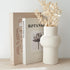Set 2 ZICOTO Beautiful Decorative Books - of Boxes Enhance Your Coffee Table, Bookshelf or Mantel Decor - Aesthetic
