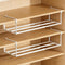 Expandable Hanging Shoe Rack Organizer for Closet, Adjustable Shoe Rack Under Cabinet