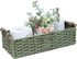 Round Paper Rope Storage Basket, Wicker Baskets for Organizing with Handle, Decorative Storage Bin for Toilet Paper,