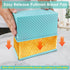 Blue 1LB Dough Capacity Sandwich Bread Loaf Pan, Non-Stick with Dough Scraper Cutter