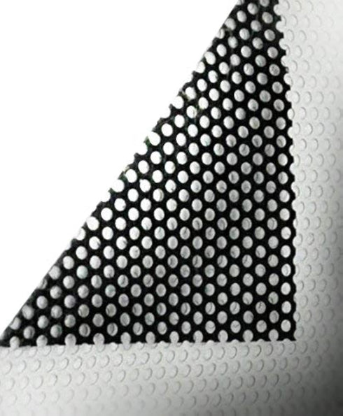 One-Way Perforated Vinyl Privacy Window Film Adhesive Glass Wrap Roll (0.5ft x 54 Inches)