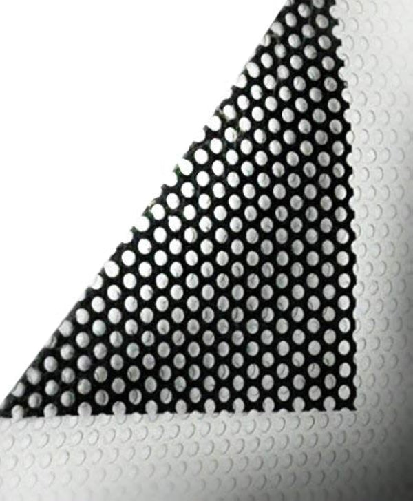 One-Way Perforated Vinyl Privacy Window Film Adhesive Glass Wrap Roll (0.5ft x 54 Inches)