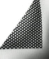 One-Way Perforated Vinyl Privacy Window Film Adhesive Glass Wrap Roll (0.5ft x 54 Inches)