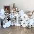 KOMOREBI 10 Inch White Balloons - 100pcs Plain Latex Balloons for Birthday, Engagement, Wedding, Baby Shower Decorations