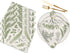 Leaves and Herbs Cloth Napkins Set of 4, Vintage Style Washable Dinner Napkins