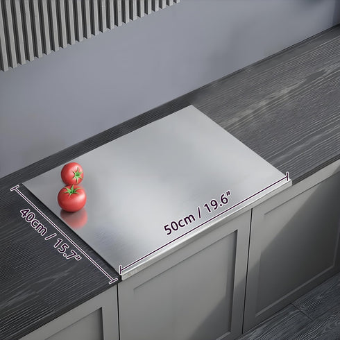 Scyllantric 304 Commercial (19.6 15.7in) Stainless Steel Cutting Board Stainless Steel Kitchen Chopping Boards