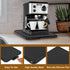Kitchen Appliance Sliding Tray Coffee Maker Caddy with Rolling Wheels, Under Cabinet Countertop Storage Organizer for