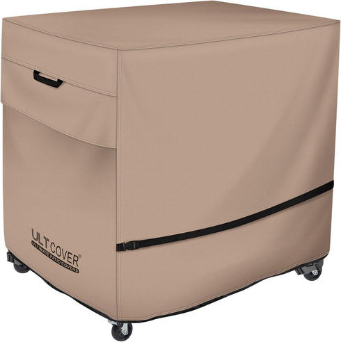 ULTCOVER Rolling Dining Prep Table Cart Cover 40L x 24W x 32H