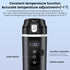 12V/24V 400ml 304 100 DC Car Travel Electric Kettle, Car Heating Mug with Anti-Spill Lid, Leak-proof, Stainless Steel