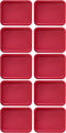 Replacement Lid for Pyrex Plastic Red Cover, 3 Cup Bowl Dish Rectangle 7210-PC (10-Pack)