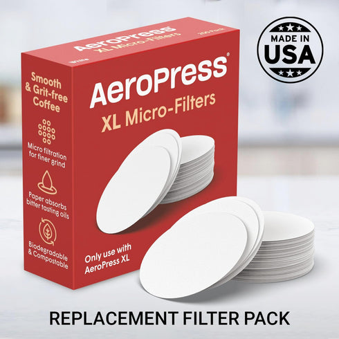 AeroPress XL Replacement Filter Pack, Micro-filters for Coffee Maker (200 count)