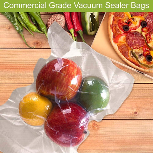VacYaYa 200 Gallon Vacuum Sealer Bags - 11 x 16 Inch BPA Free Heavy Duty Pre-Cut Food Storage Bags for Sous Vide