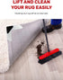 NeverCurl 8PK Rug Corner Grippers - Instantly Flattens Rug Corners Stop Rug Slipping, Stiff Layer Prevent Curling, Renewable Sticky Gel, Easy Lift Design to Clean Under Rugs by StepNGrip