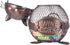 Tooarts Practical Kitten Wine Cork Container, Iron Piggy Bank Home Decoration Gift