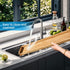6 33.5 4.5 13.4 MAVOTER Over The Stove Top Shelf for Kitchen Bamboo Spice Rack Organizer for Back of Stove