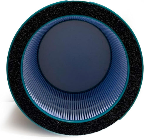 Nispira SKJ-CR022D Replacement Filter for ULTY Air Purifier R022 / R22 MOONQUAKE, 2 Packs True HEPA Pre Filter