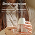 INVODA Mini Humidifiers, 260ml USB Personal Cool Mist Humidifier with Night Light, White
